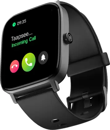 Noise Colorfit Icon 2 1.8 Display with Bluetooth Calling, AI Voice Assistant Smartwatch Black Strap, Regular-