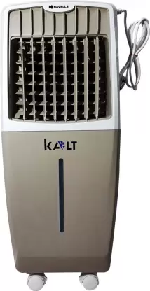 HAVELLS 24 L Room/Personal Air Cooler White, Champagne Gold, Kalt-