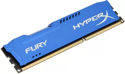 HyperX NA DDR3 8 GB (Dual Channel) Laptop, PC (Fury 8GB DDR3 1866MHz CL10 DIMM Desktop Memory-
