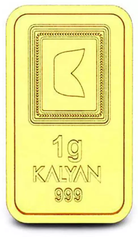 Candere by Kalyan Jewellers Precious Bar 24 999 K 1 g Yellow Gold Bar-