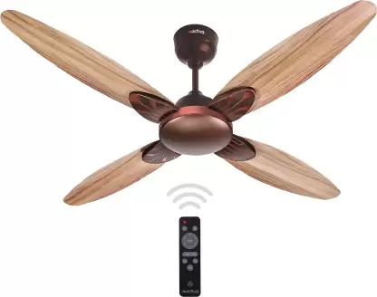 ACTIVA LOTUS 5 Star 1200 mm 4 Blade Ceiling Fan ROSE WOOD, Pack of 1-